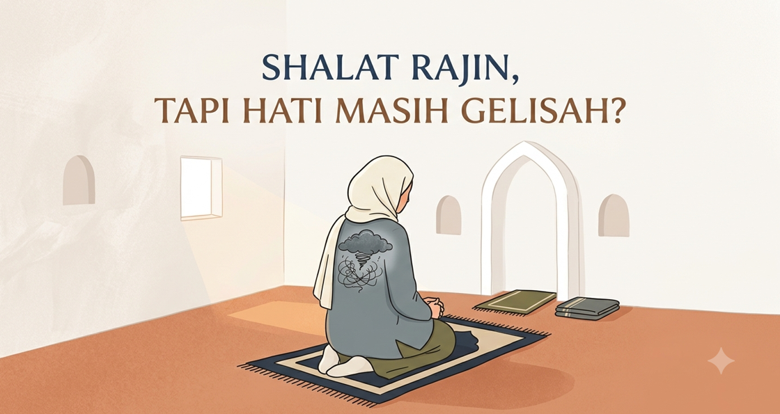 Shalat Sudah Rajin tapi Hati Masih Gelisah?
